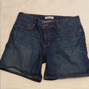 Loft denim jean shorts